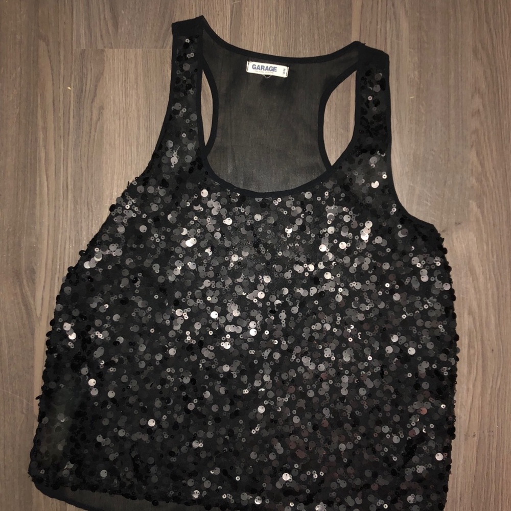 Sequin Tank